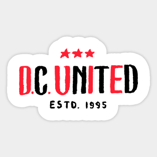 D. C UNITEEEED 06 Sticker